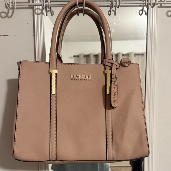 Kenneth Cole Reaction Women's Beige Satchel - Picture 1 of 4